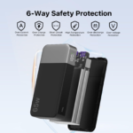 20,000mAh 65W Fast-Charge Power Bank (Laptop & Phone)