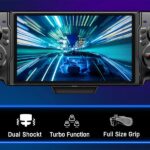 Dual-Vibration Controller Grip for Switch Joy-Con