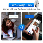 1080P WiFi Security Camera – 360° Pan/Tilt