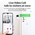 WiFi Video Doorbell with Chime