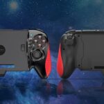 Dual-Vibration Controller Grip for Switch Joy-Con