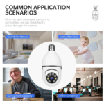 1080P WiFi Security Camera – 360° Pan/Tilt