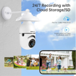 1080P WiFi Security Camera – 360° Pan/Tilt