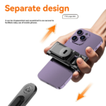 Selfie Stick Tripod with Fill Light & Remote