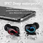 Mini Wireless Earbuds – Bluetooth 5.1, IPX7 Waterproof