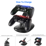 Dual Controller Charging Dock for PS4