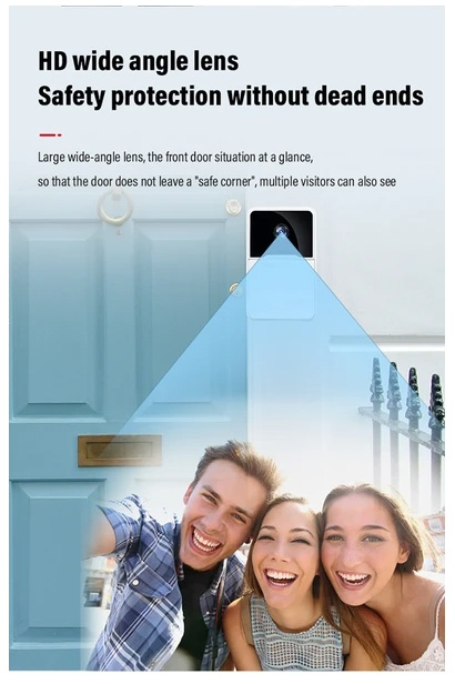 WiFi Video Doorbell with Chime