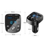 Bluetooth FM Transmitter & USB Car Charger
